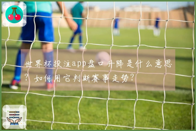 世界杯投注app盘口升降是什么意思？如何用它判断赛事走势？